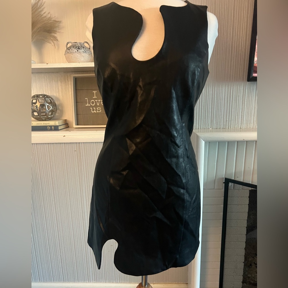 Amanda Uprichard Leather Dress